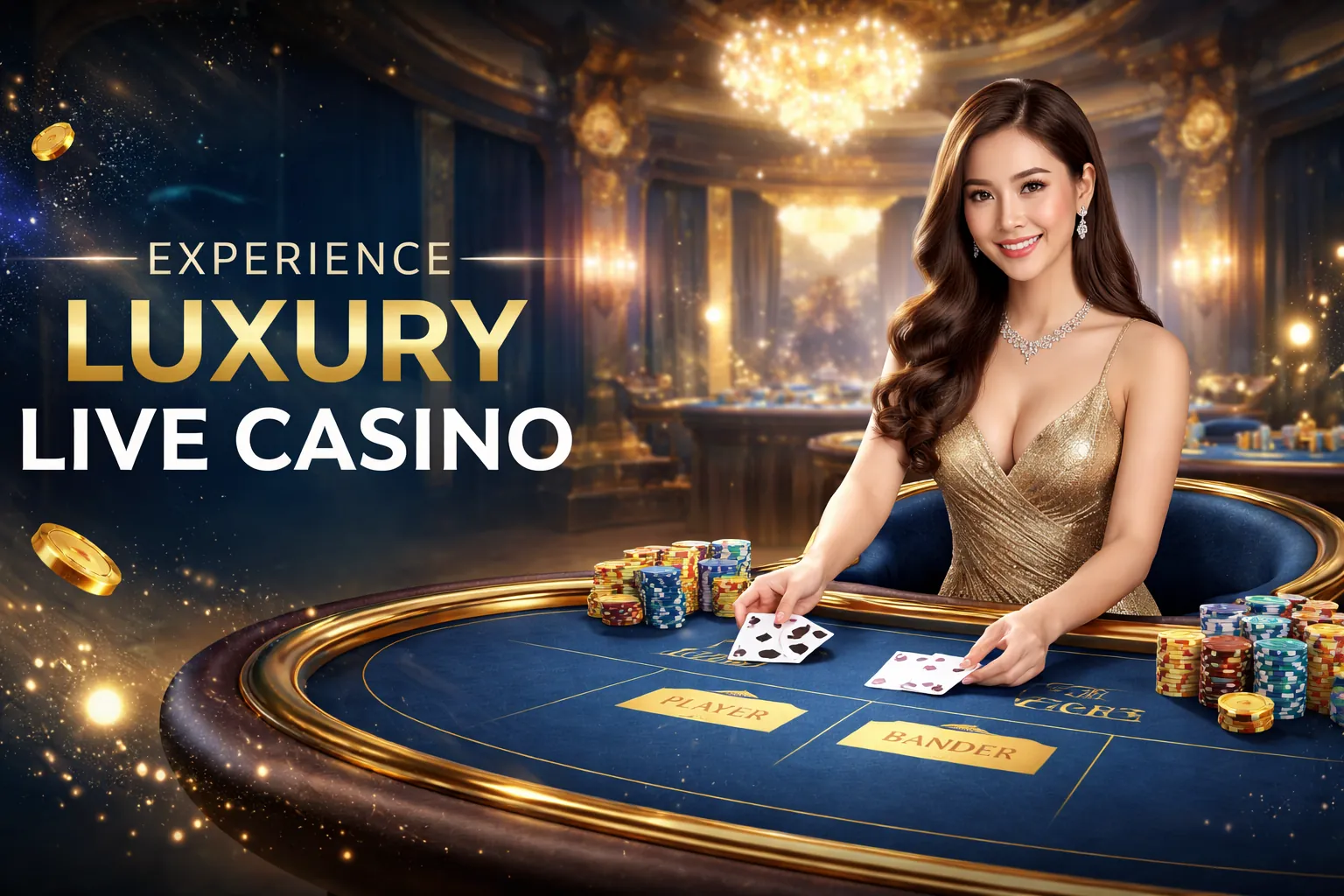Giao diện chơi Baccarat tại tylekeo88 tv